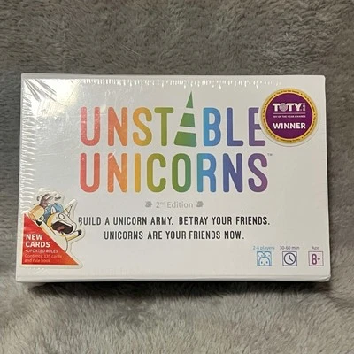 Unstable Unicorns: Build A Unicorn Army, Betray Your Friends! 2nd Edition Sealed - Image 1 of 4