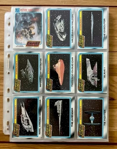 Topps Star Wars Yellow 1980 RARE FULL SET Vader Boba Fett. EMPIRE STRIKES BACK!! - Picture 1 of 18