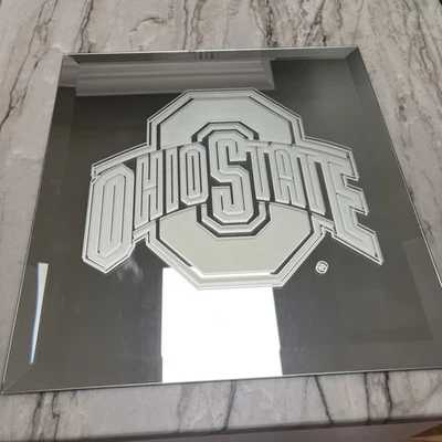 NCAA - Ohio State 17" x 16”Logo Mirror College Team Logo - Image 1 of 4