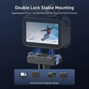 For DJI OSMO NANO Camera Stand Mount Adapter Magnetic Quick Release Adapter Base - Picture 1 of 15