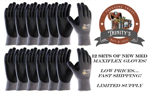 ! PIP MaxiFlex Ultimate Nitrile Micro-Foam Gloves #8 Med Style 34-874 12 Pairs ! - Picture 1 of 8