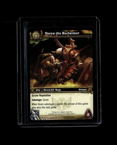 WoW TCG The Hunt for Illidan Varen the Reclaimer 194/252 Rare Ally - Picture 1 of 2