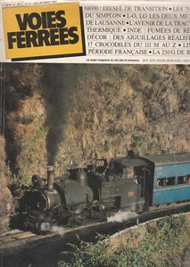 VOIES FERREES, JUILLET-AOUT 1981-A FRENCH RAILROAD MAGAZINE - Bild 1 von 4
