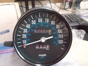 NOS Honda Speedometer 200 Km/H 200 Mph 1973-1978 CB550 CB750 - Picture 1 of 7