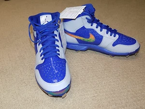 Mookie Betts Road Gray Air Jordan Nike Cleats 2020 Los Angeles Dodgers NIB - Picture 1 of 8