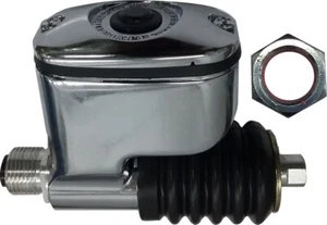 Chrome Rear Master Cylinder for Harley-Davidson Screamin' Eagle Dyna FXDSE 2007 - Picture 1 of 1