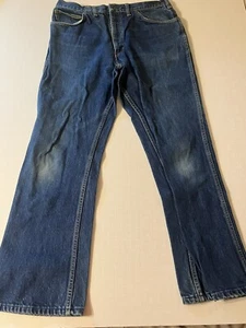 Lee Jeans 36x30 Uomo Blu Denim Gamba Dritta Lavaggio Medio - Foto 1 di 7