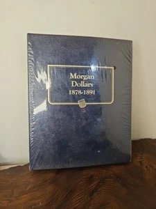 Whitman Morgan Dollars klassisches 6-seitiges Münzalbum 1878 - 1891 #9128 KEINE MÜNZEN - Bild 1 von 10