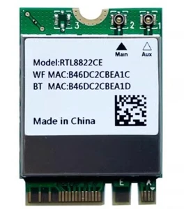 Tarjeta WiFi RTL8822CE M.2 NGFF 802.11ac 1200M Bluetooth 5.0 Tarjeta Wi-Fi Inalámbrica - Imagen 1 de 3