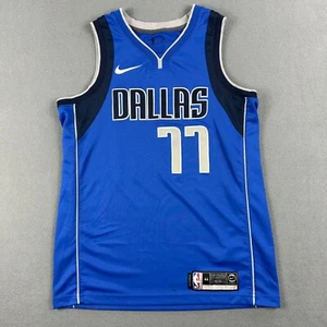 Nike Dallas Mavericks Luka Doncic Jersey Size 44 Med Swingman #77 Dri Fit - Picture 1 of 7