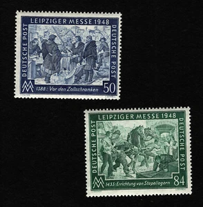 OPC 1948 Germany Leipzig Fair Set Sc#582-3 MNH - Picture 1 of 1