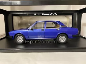 MITICA 1/18 ALFA ROMEO ALFETTA BERLINA 2000L 1978 BLUE MITICA200014-D - Imagen 1 de 3