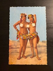 Morocco - PPC Lesbian nude girls - French Risque Postcard - Picture 1 of 2