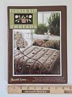 Need'l Love FLOWER BED THREADS Primitive Wool Felt Book PATTERN INSERTS INTACT