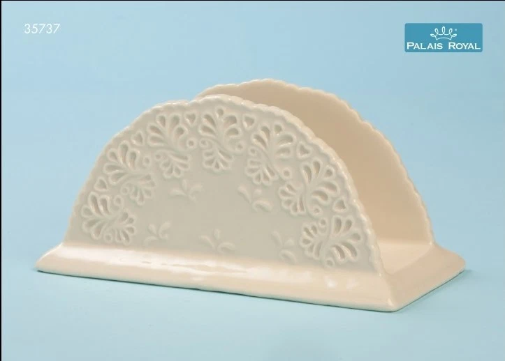 Portatovaglioli Porcellana Beige Palais Royal  *8852 - Immagine 1 di 1