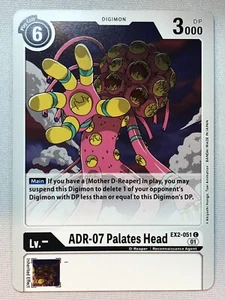 Digimon Digital Hazard ADR-07 Gaumenkopf EX2-051 C NM/M - Bild 1 von 1