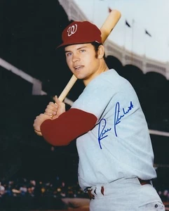 Signed 8x10 RICK REICHARDT Washington Senators Autographed Photo - COA - Picture 1 of 1
