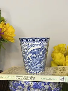 🦋William Adams Chinese Bird Blue and White Cup Ironstone PRE-SERIAL RARE 623294 - Picture 1 of 7