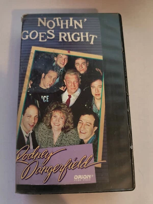 Nothin Goes Right - Rodney Dangerfield (VHS, 1990) - Image 1 of 3