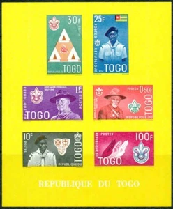 TOGO– 1961 – SCOUTS S/S– VF* - Picture 1 of 1