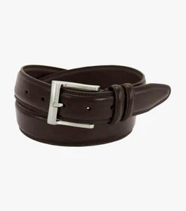 Cinturón de vestir Florsheim marrón para hombre, cinturón de vestir para hombre Martin 1136 nuevo. Guijarros marrones - Imagen 1 de 1