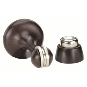 Magnetischer Türhalter: Wand, Antikbronze, 1 Zoll Halterfuß HT - Bild 1 von 1