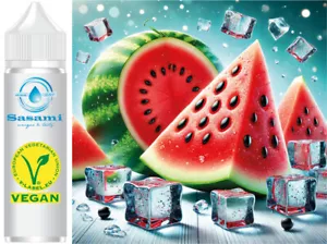 Wassermelone - Watermelon Ice Aroma Vegan - Sasami (DE) Konzentrat - 100ml - Bild 1 von 1