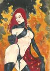 Goblin Queen by Mariah Benes Original Comic Art Drawing Pinup Commission 8.5x11