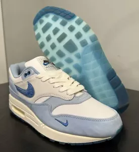 Size 8 - Nike Air Max 1 Premium Air Max Day - Blueprint Vintage Rare Basketball - Picture 1 of 8