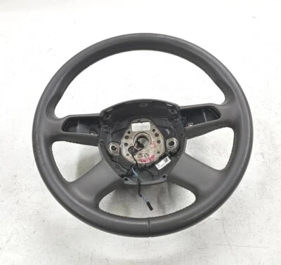 Leather Steering Wheel Audi A6 Quattro 3.0 Light Brown OEM 2009 2010 2011 6250 - Image 1 of 4