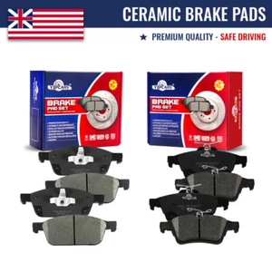 Front Rear Ceramic Brake Pads Set For Ford Escape 2.0L Transit Connect - Picture 1 of 6