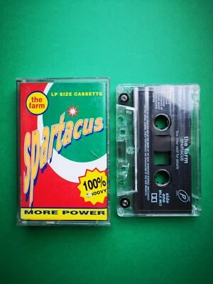 THE FARM - Spartacus 1991 Cassette TAPE feat. Groovy Train, All together now etc - Image 1 of 3