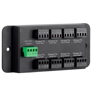 8 Kanal Zone Lautsprecher Lautstärkeregelung Verteilung Hub abnehmbar Terminal Block - Bild 1 von 6