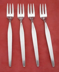 1847 Rogers Bros. stainless Concept 4 cocktail forks 5 1/2" NM polished - Picture 1 of 4