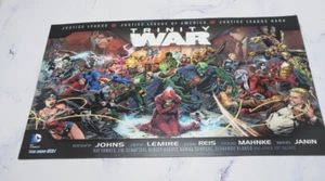 Justice League Trinity War DC Comics Promo Card - Picture 1 of 6