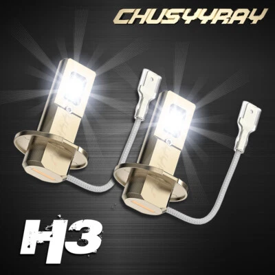Luz antiniebla LED H3 55W brillante para Subaru Tribeca 2008-2013 2014 Foto 1 de 4