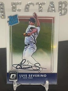 2016 Donruss Optic Luis Severino autograph auto RC rookie #RR-LS - Picture 1 of 2