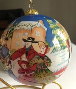 2004 Li Bien Ornament Christmas Carolers Pier 1 Collectible In Original Box - Picture 1 of 9