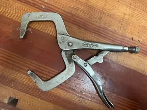 Vise Grip 11R 11" Locking C Clamps - QUALITY Vintage! MADE IN AMERICA U.S.A. - Picture 1 of 3
