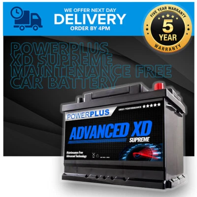 Advanced PowerPlus 012XD Car Battery 12v 54Ah | 5 Year Warranty - Image 1 of 4