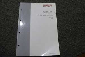 Nissan Marine NSF 25B 30B Outboard Motor Parts Catalog Manual 002N21050-2 zx - Foto 1 di 8