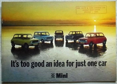 MINI RANGE Inc 1275GT Car Sales Brochure 1974 #3040 850/1000 CLUBMAN - Image 1 of 4