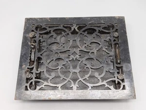 Antique Cast Iron Heat Grate Floor Register Tuttle & Bailey NY April 27, 1872 - Picture 1 of 24