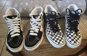 2 Stück Vans Stacked Checkerboard Plateauschuhe Größe 7,5 Damen Herren 6,0 " - Bild 1 von 10