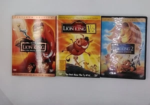 The Lion King Platinum Edition, Lion King 1/2, Lion King 2 Special Edition - Picture 1 of 24