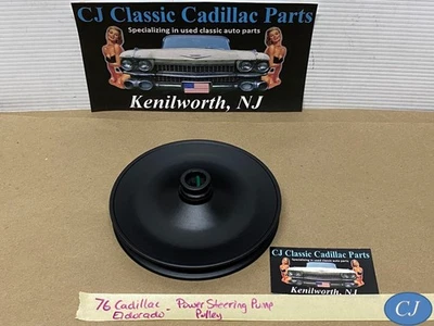 76 Cadillac Eldorado 368/425/500 Motor BOMBA DE DIREÇÃO HIDRÁULICA POLIA RANHURA ÚNICA - Imagem 1 de 4