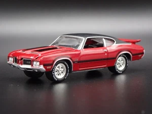 1971 71 Olds OLDSMOBILE Sciabola 442 Rosso 1:64 Scala da Collezione Modellino - Foto 1 di 7