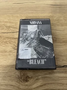 Nirvana BLEACH cassette tape 1989 Sub Pop SP34A Made in Poland - Picture 1 of 4