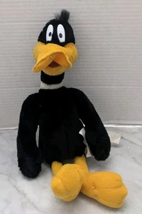 Looney Tunes Daffy Duck Plush 12” Stuffed Animal Warner Bros Vintage Ace 1997 - Picture 1 of 3