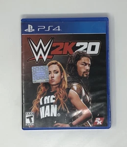 WWE 2K20 (Sony PlayStation 4, 2019) PS4 CIB komplett mit Handbuch, getestet - Bild 1 von 3